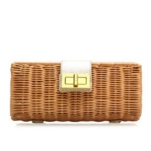 J.Crew Havana Clutch in Tan
